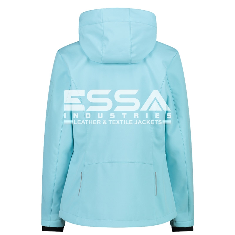 Women Softshell Jacket Back