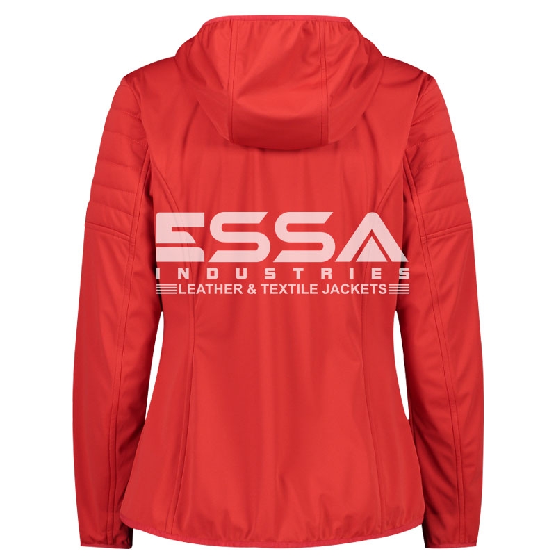 Women Softshell Jacket Back