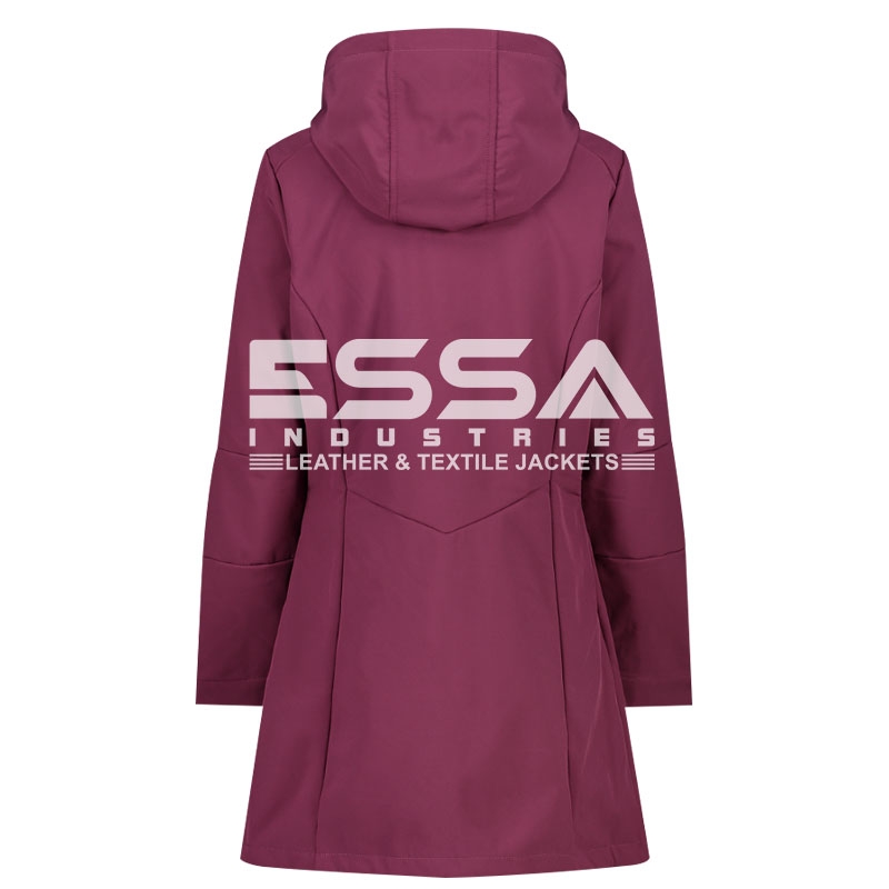 Women Softshell Jacket Back