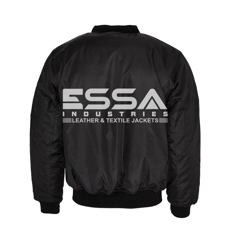 Men Bomber Jacket Back