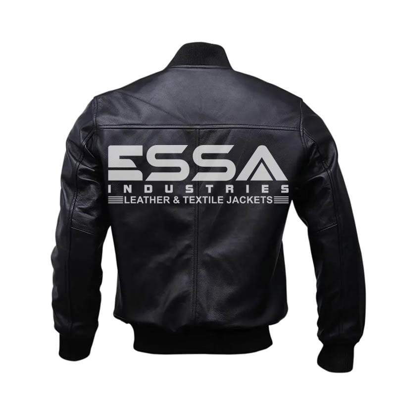 Men Bomber Jacket Back