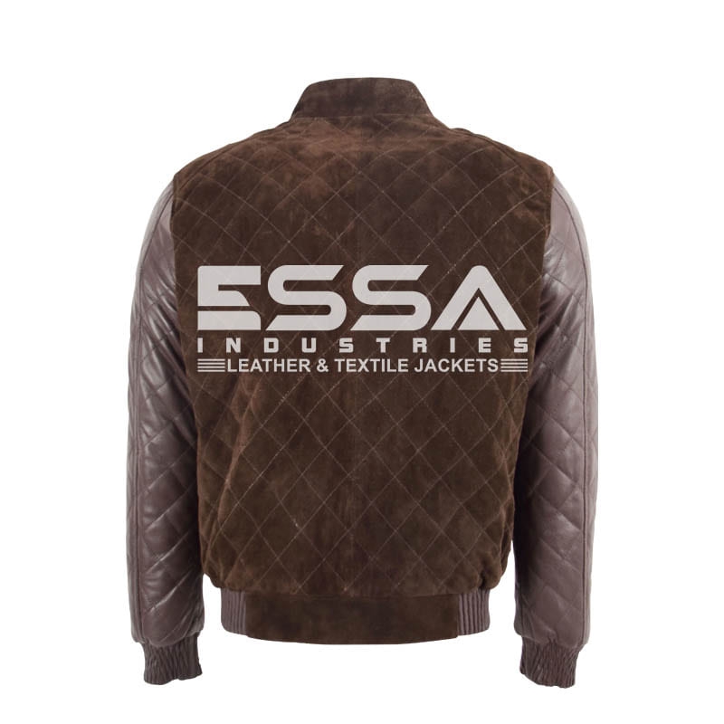 Men Bomber Jacket Back