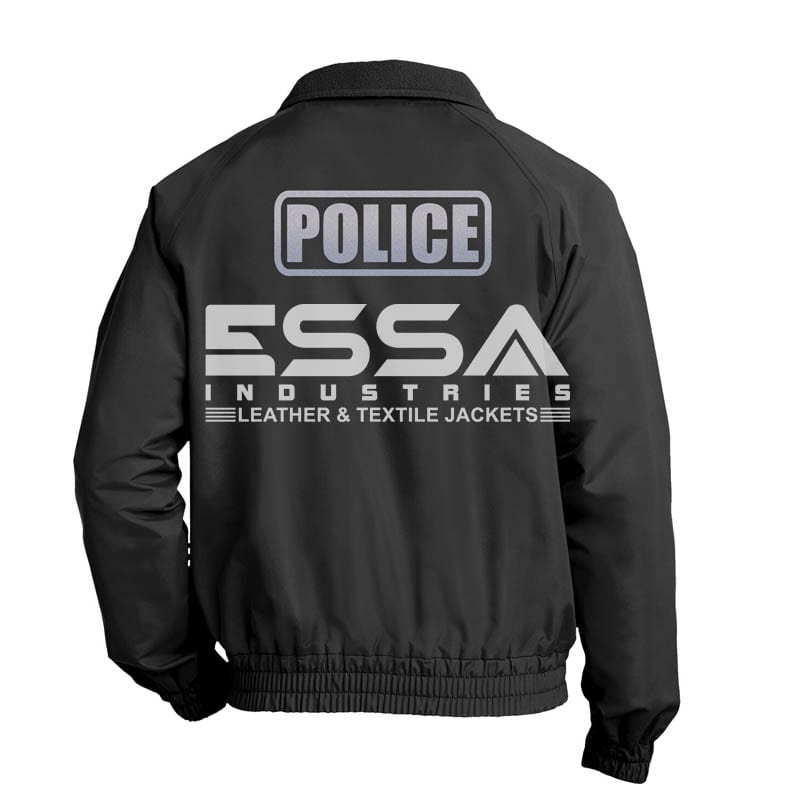 Police Jacket Back