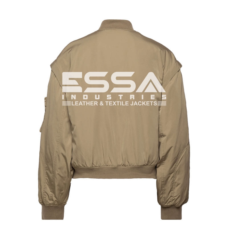 Women Bomber Jacket Back