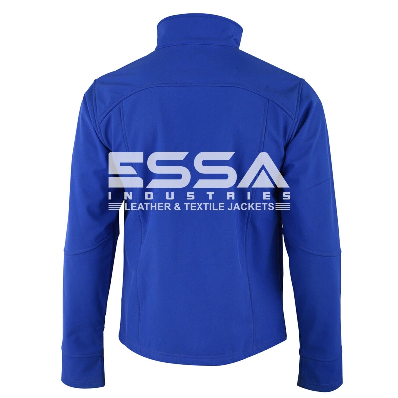 Men Softshell Jacket Back